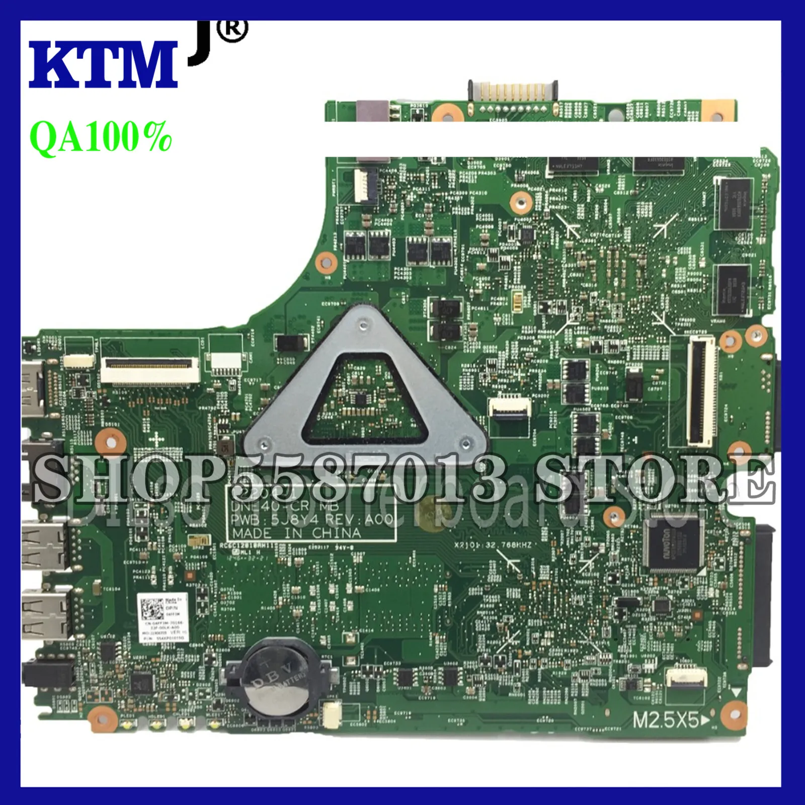 

KEFU 12204-1 3421 Motherboard For dell INSPIRON 3421 Laptop Motherboard 12204-1 i3 CPU orginal Test Motherboard