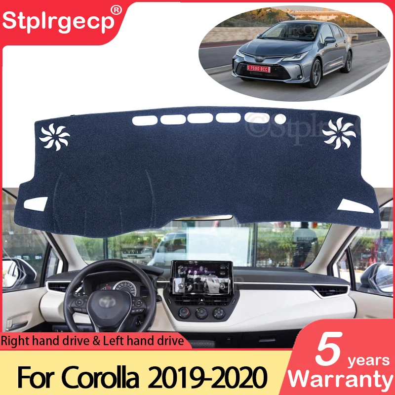

for Toyota Corolla E210 210 2019 2020 Anti-Slip Mat Dashboard Cover Pad Sunshade Dashmat Protect Carpet Anti-UV Car Accessories