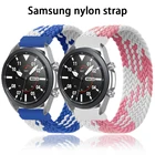 Ремешок нейлоновый для Samsung Galaxy Watch 4classic346 мм42 ммActive 2 Gear S3 Frontier, 20 мм 22 мм
