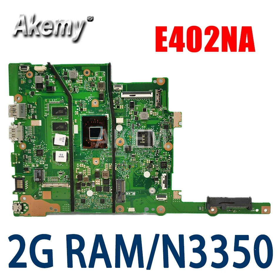

90NB0C50-R00040 For ASUS E402NAS E402NA E402N Laptop Mainboard Motherboard w/ 2G RAM /N3350(14 inch Laptop )
