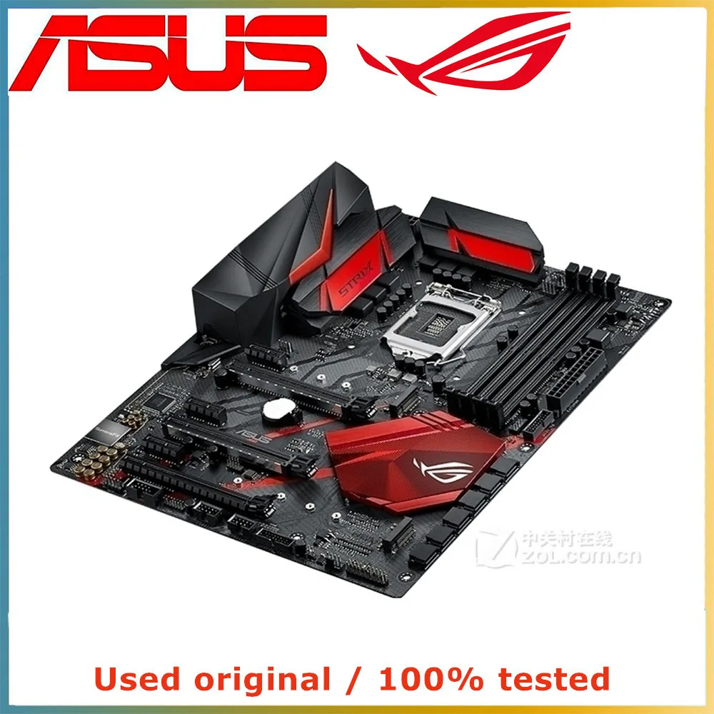 Для процессора Intel Z370 LGA 1151 для ASUS ROG STRIX Z370-H игровая материнская плата