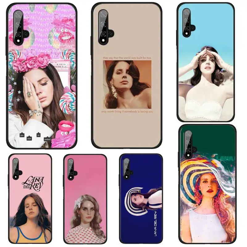 

Lana Del Rey Phone Case For Huawei Honor Y 7 2019 6p 8s 20 30 Pro 9 S Psmart V30 Pro Honor8 9 10 Lite Simple