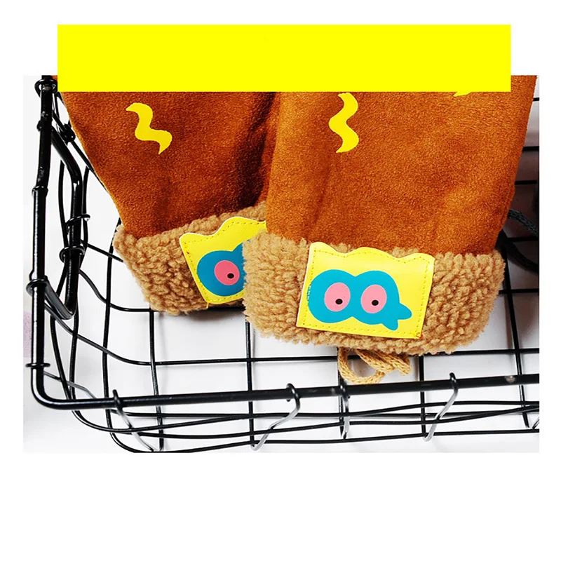 Зимние длинные шерстяные перчатки без пальцев горячий цвет можно настроить