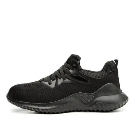 safety shoes 06 Дышащая защитная обувь со стальным носом для мужчин, легкие летние, не разбивающиеся, для пирсинга, для работы, тонкие сетчатые кроссовки для мужчин и wo мужчин - Цвет: safety shoes 06