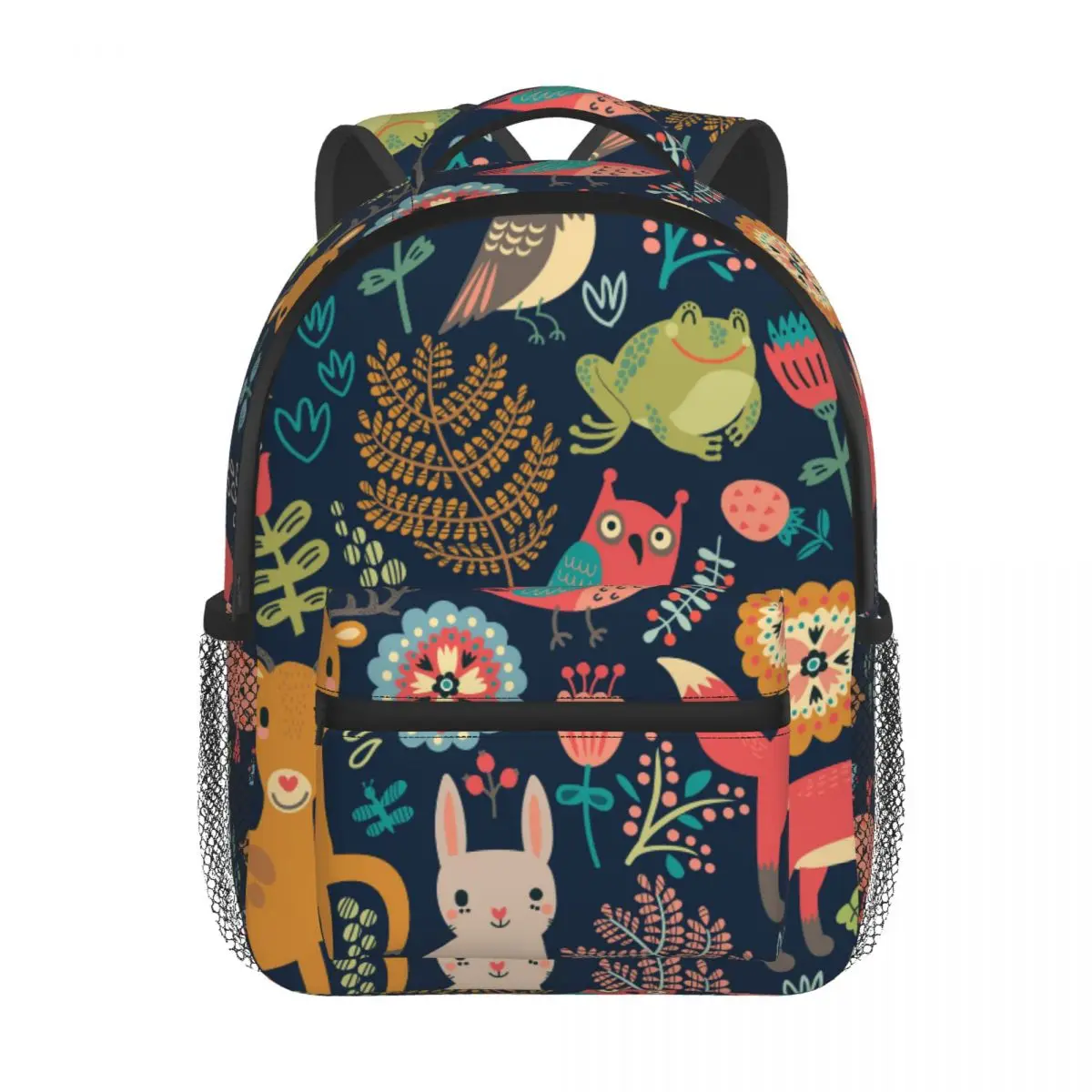 Kids Backpack Kids Forest Animals And Plants Kindergarten Children Mochila School Bag