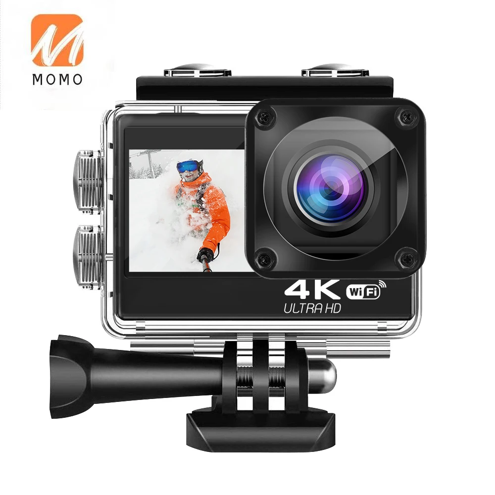 

Trend Self Timer Dual Touch Screen 4K 60fps Sport Action Camera EIS