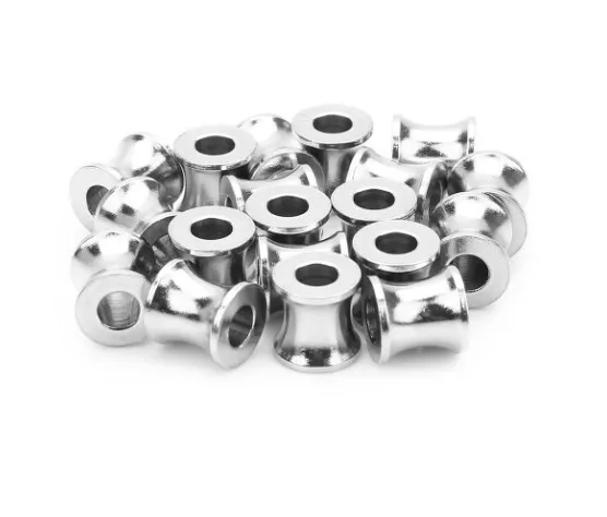 

Бусины-разделители из металлического сплава с большим отверстием 8 мм, 10 шт./лот, плоские бусины Будды для изготовления браслетов и ювелирны...