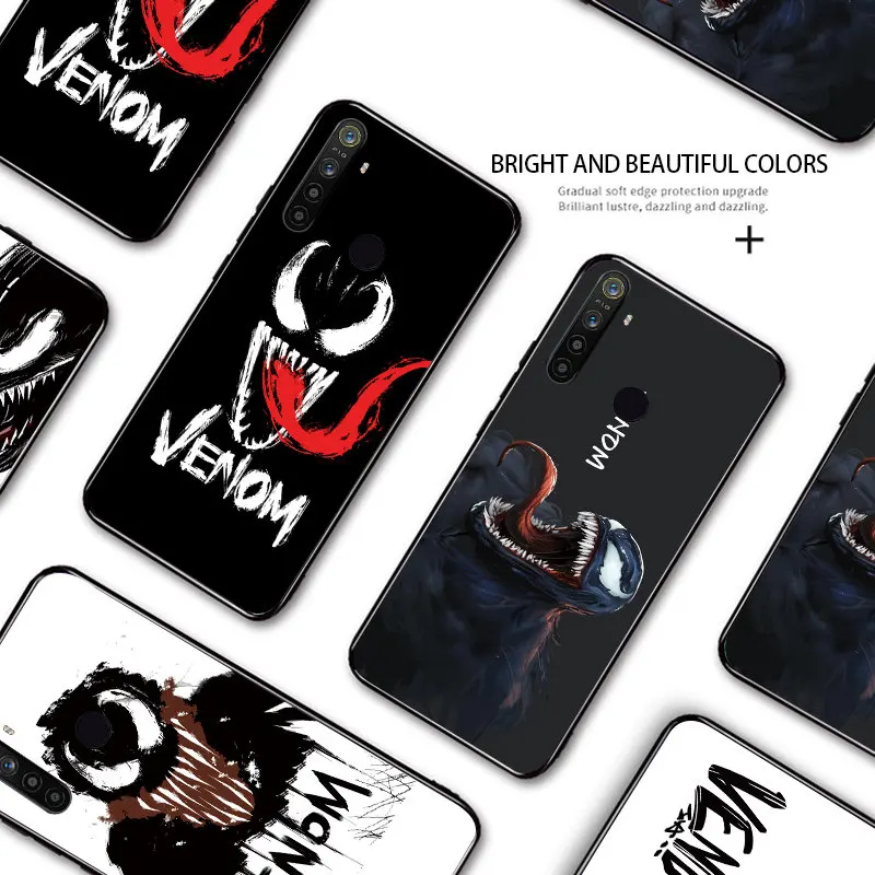 Мягкий силиконовый чехол из тпу для OPPO Realme 2 3 5 6 Pro 5S 5I 6I марвел мститель Superhero Venom