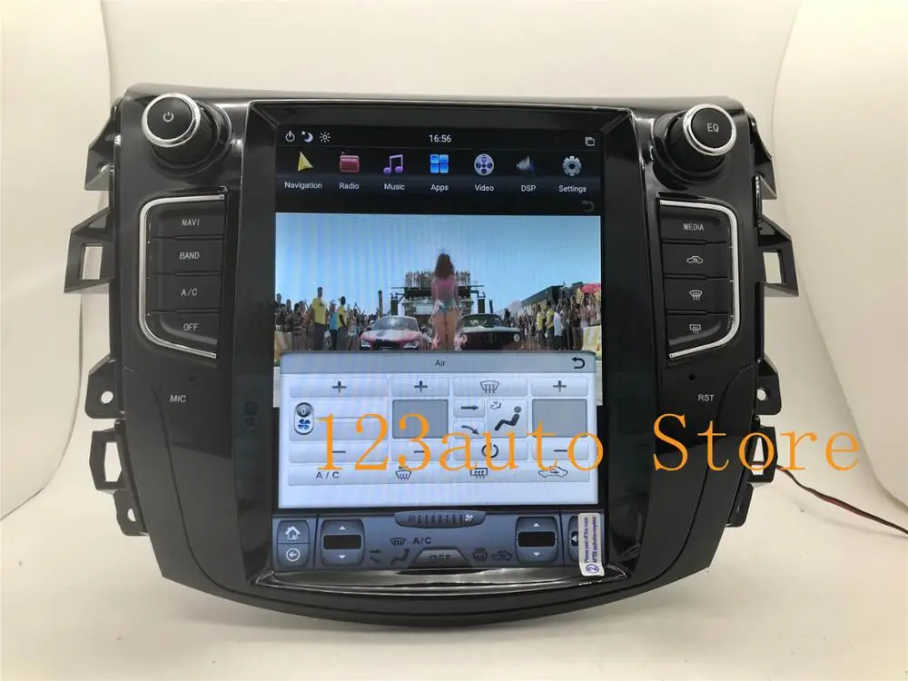 10 4 ''вертикальный Автомобильный плеер Tesla Style Android 9 0 без DVD GPS навигации для nissan