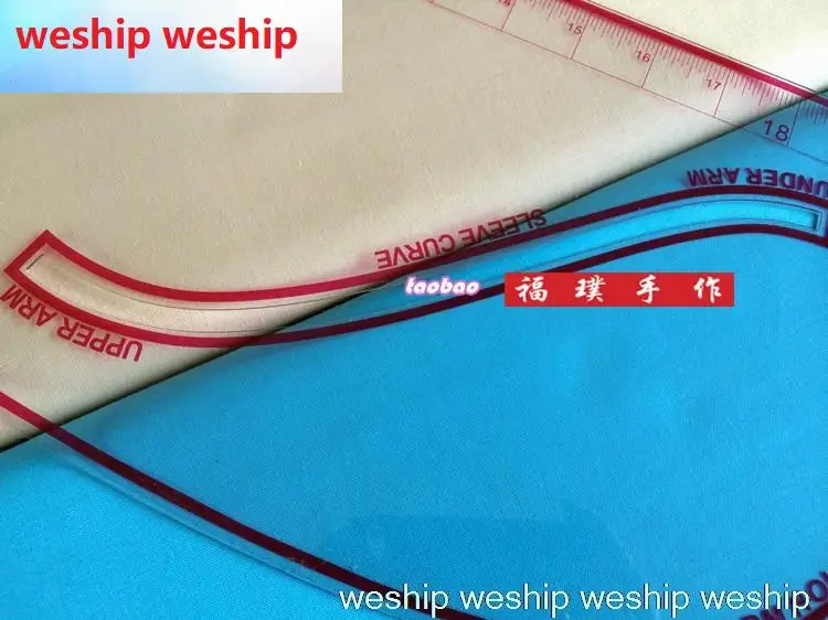 Акриловые отклонения формы кривой правила/рукав чертеж линейки и