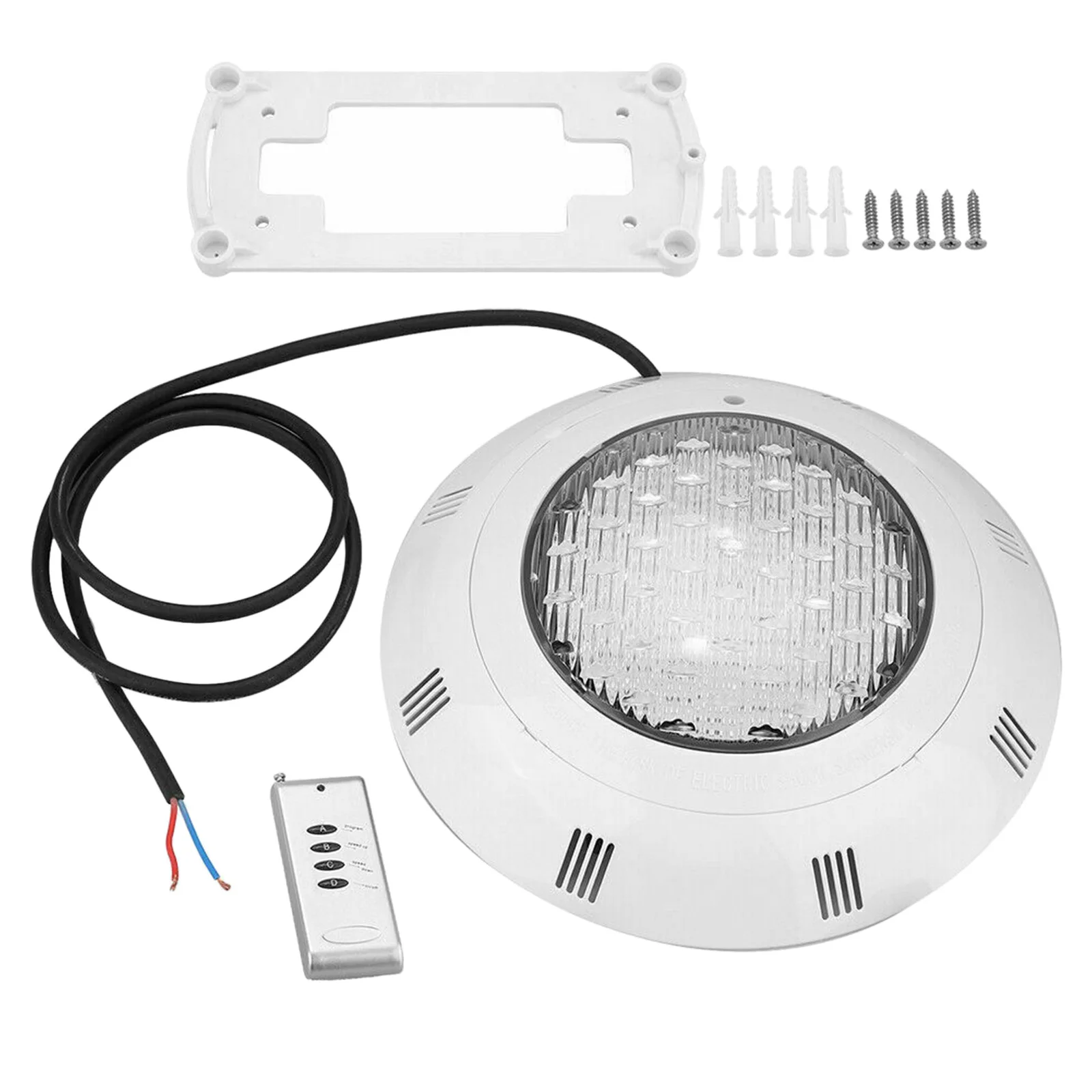 

300 LED RGB Underwater Swimming Pool Light Spa Lamp 30W +Remote Control IP68 Waterproof