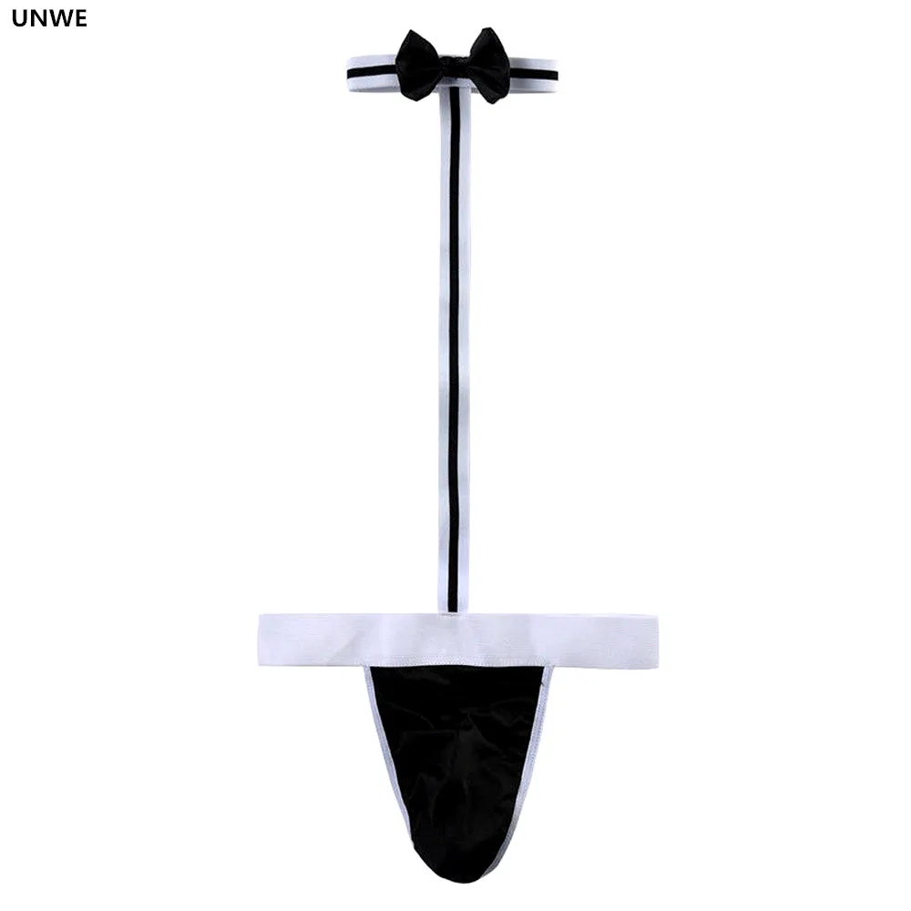 Костюм Официанта нижнее белье мужское сексуальное G стринги эластичное с