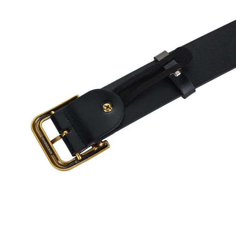 

JIZI Ladies leather buckles and belts are versatile decorative wide waist seal and skirt