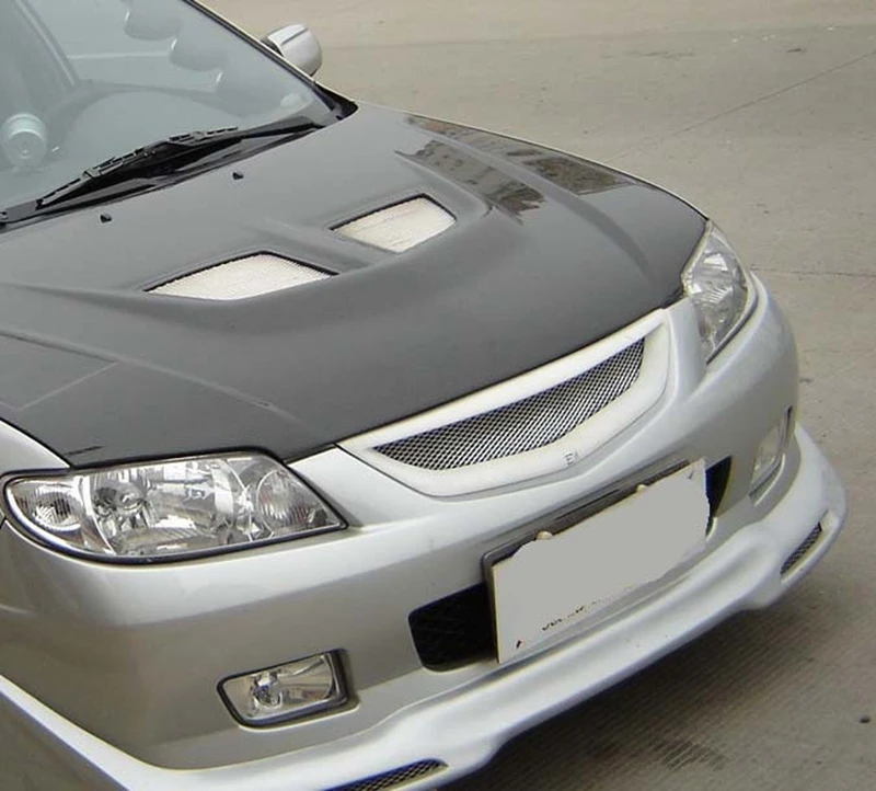 

Fit For 2001-2003 Protege 323 Sport Front Mesh Grill Grille