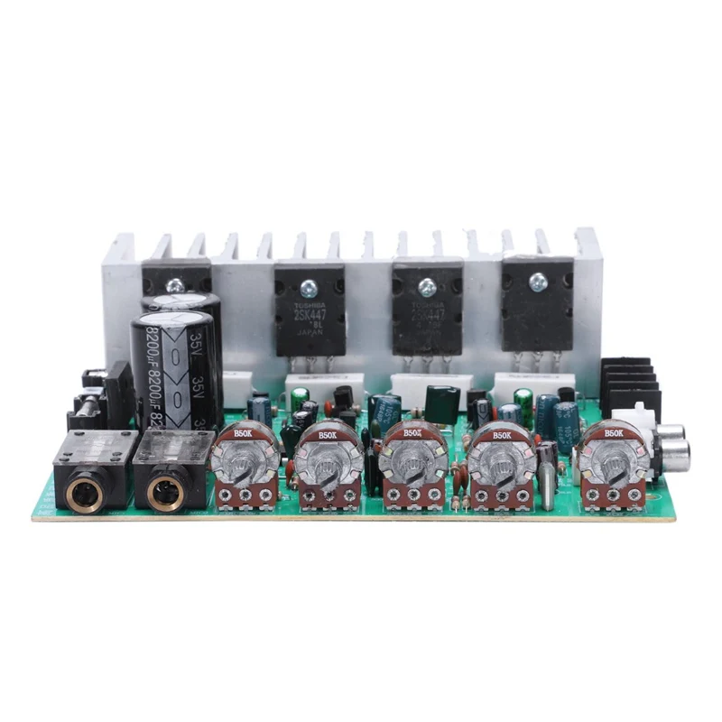 Audio Amplifier Board Hifi Digital Reverb Power 250W X 2 2.0 Preamp Rear Amplification With Tone Control E3-004 | Электроника