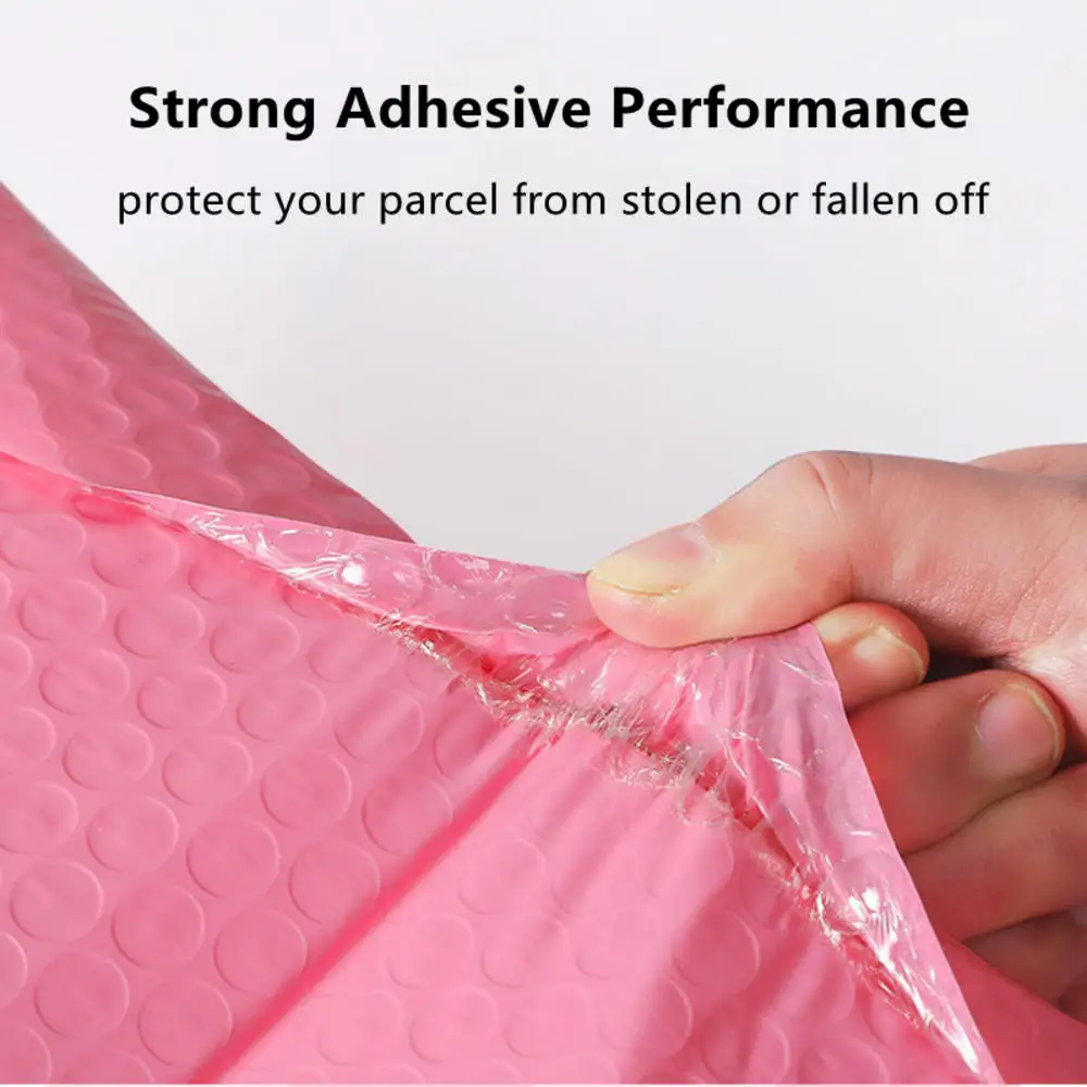 

1Pcs Bubble Envelope Bag Pink PolyMailer Self Seal Mailing Bags Padded Envelopes Lined Mailer Shipping Envelopes Parcel