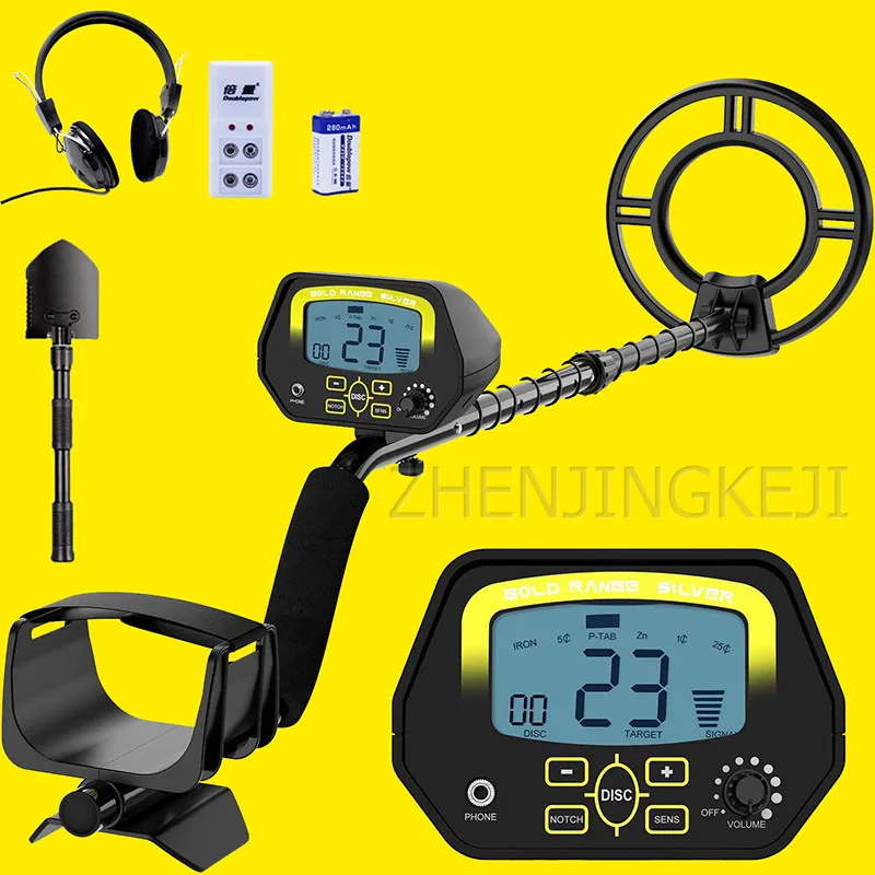 

High Precision Metal Detector Outdoor River Beach Waterproof Underground Silver Copper Iron Archeology Treasure Hunt Instrument