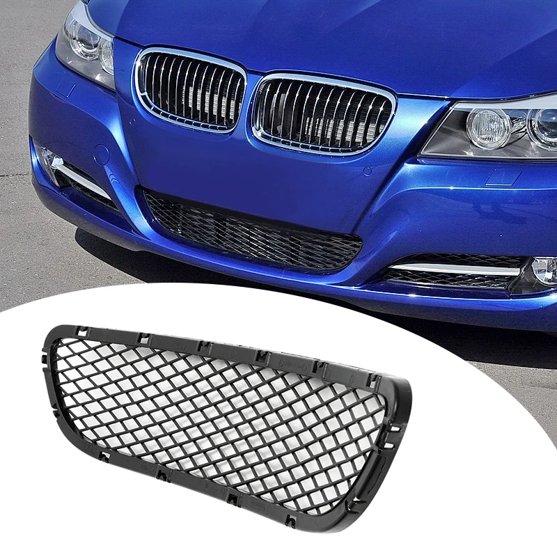 Нижняя решетка переднего бампера из АБС пластика для BMW E90 E91 325i 328i 335i 2009/2010/2011/2012