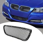 Нижняя решетка переднего бампера из АБС-пластика для BMW E90 E91 325i 328i 335i 2009201020112012 Black 640*128*50 мм, 1 шт.
