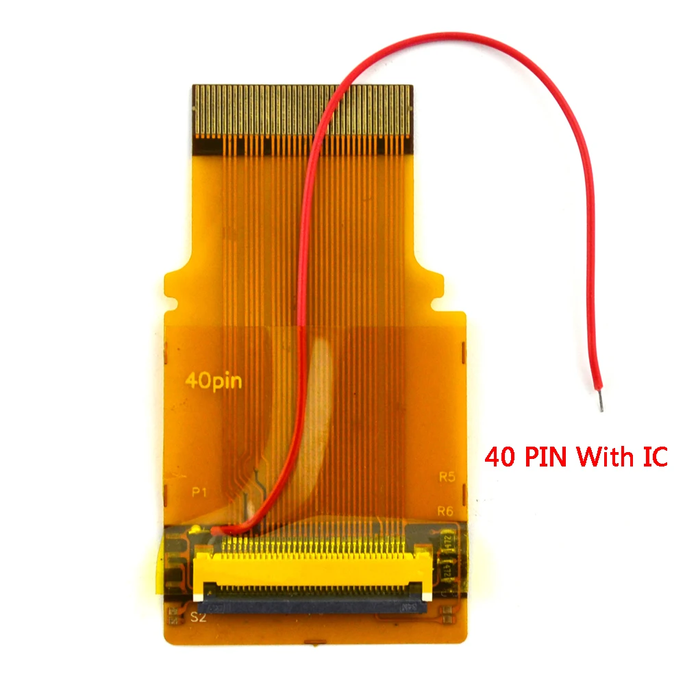 10 шт. для ленточного кабеля GBA 32Pin 40 Pin AGS 101 адаптер с подсветкой экран мод кабелем |