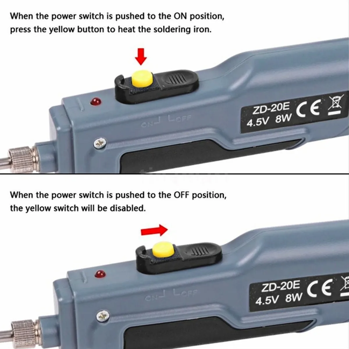 Электронный сварочный Электрический паяльник мини-паяльник с аккумулятором 8 Вт