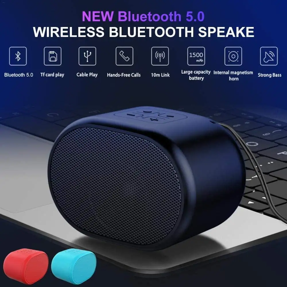 Фото Мини Bluetooth-динамик TWS беспроводная Портативная колонка s IPX6 с объемным звуком 360 Мини Bluetooth-динамик TWS беспроводная Портативная колонка s IPX6 с объемным звуком 360