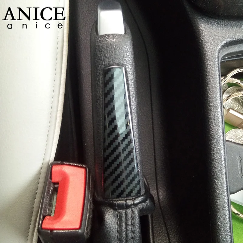 Чехол из нержавеющей стали для стояночного ручного тормоза и ручки углеродного