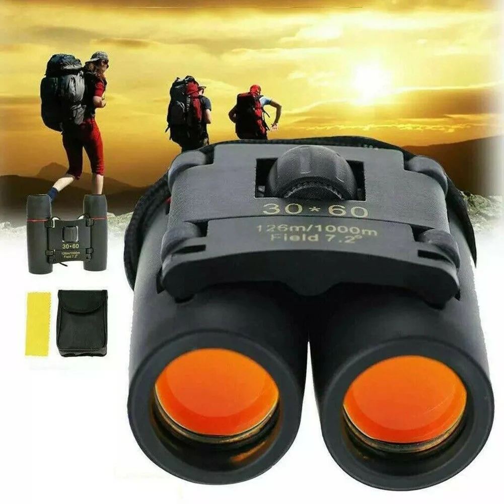 

Compact Binoculars with Low Light Night Vision Large Eyepiece Waterproof Binocular for Adults & Kids High Power Easy WHS