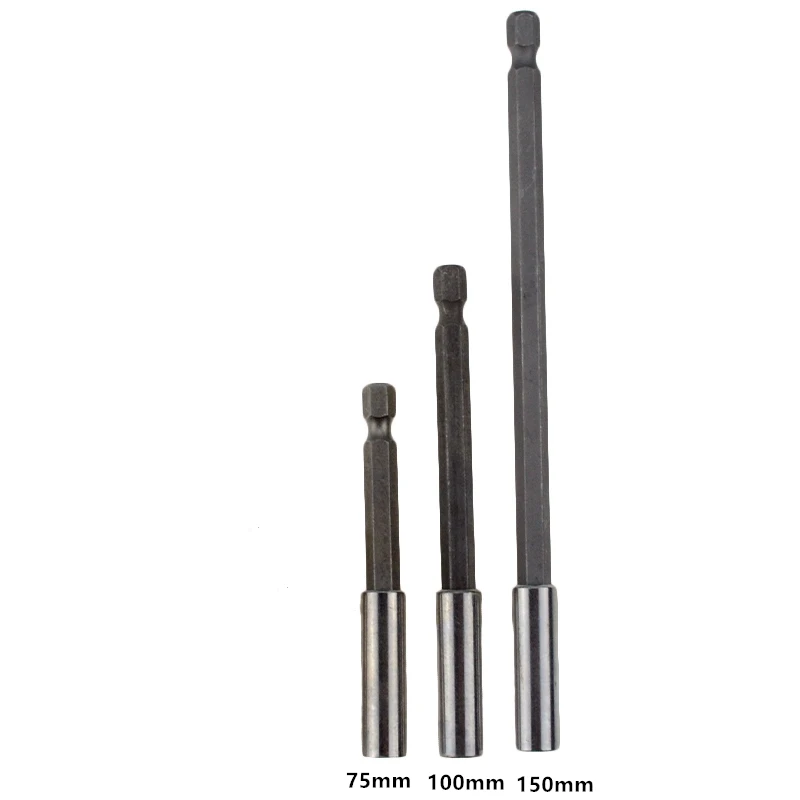 

Extensions Quick Change Extension Bit Set 1/4" Hex Rod Shank Long Handle Screwdriver Tip Holder Hand Tool Socket Sleeve Head