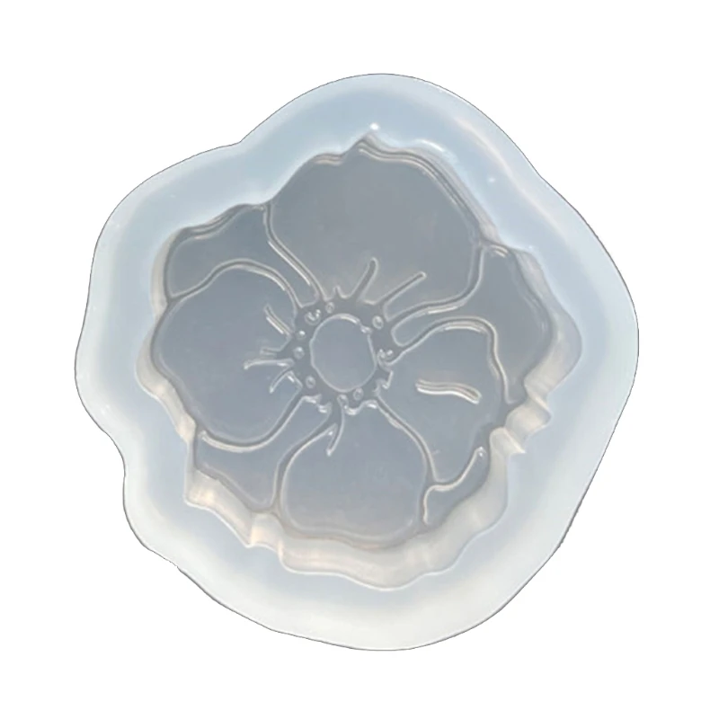 

Camellia Rose Flower Epoxy Resin Mold Jewelry Silicone Casting Molds DIY Jewelry Keychain Mold Pendant Decoration