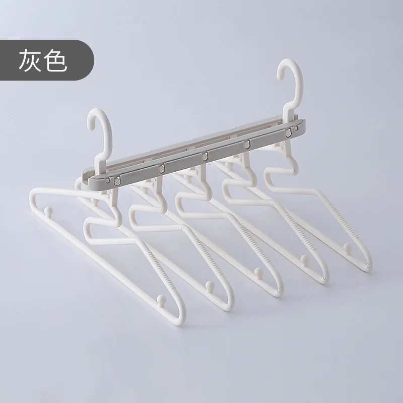 

Multifunctional Hanger Folding Household Drying Rack Dormitory Vibrato Storage Artifact Magic Clothes Stand