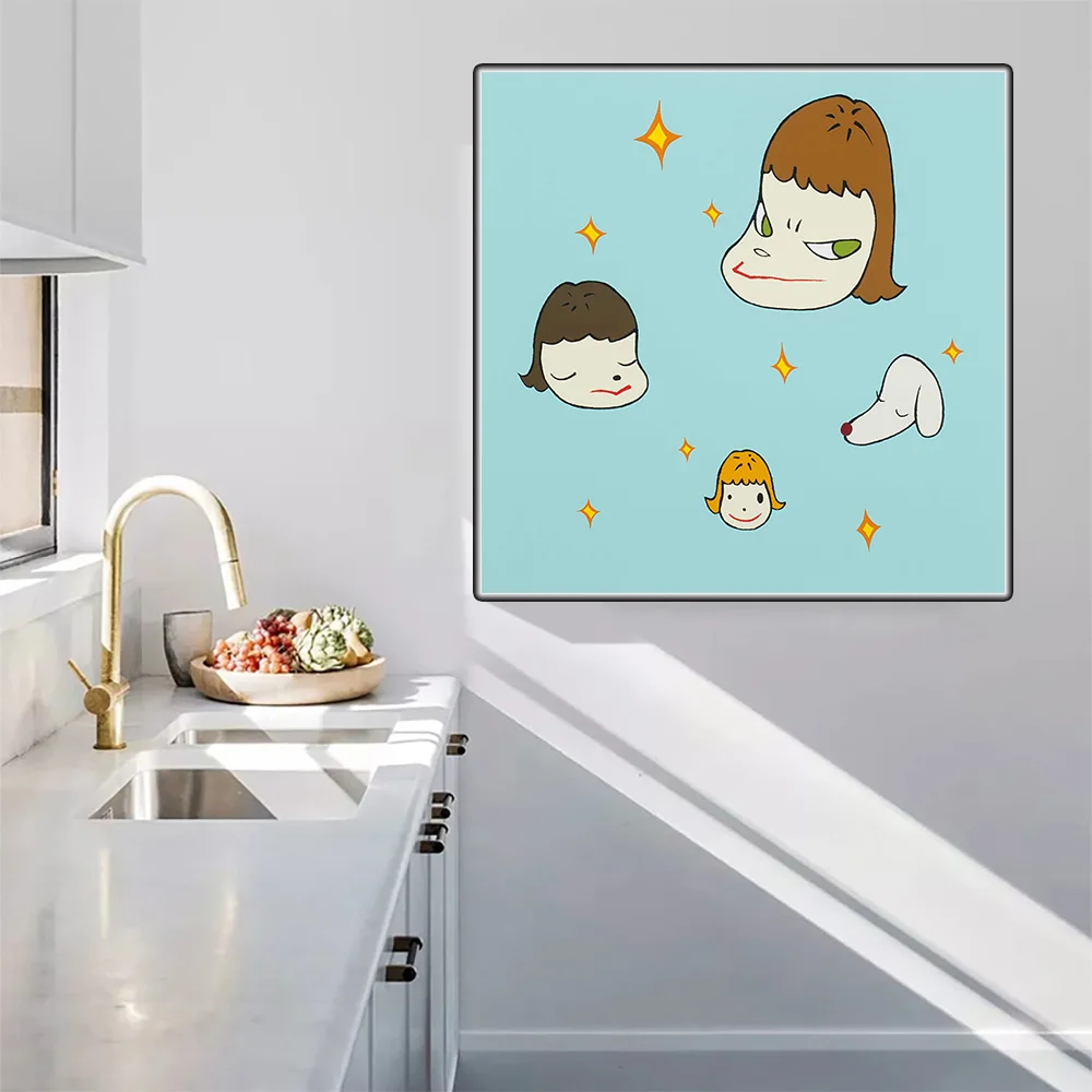 Citon Yoshitomo Nara Star Звездный остров Canvas Холст Картина маслом художественное
