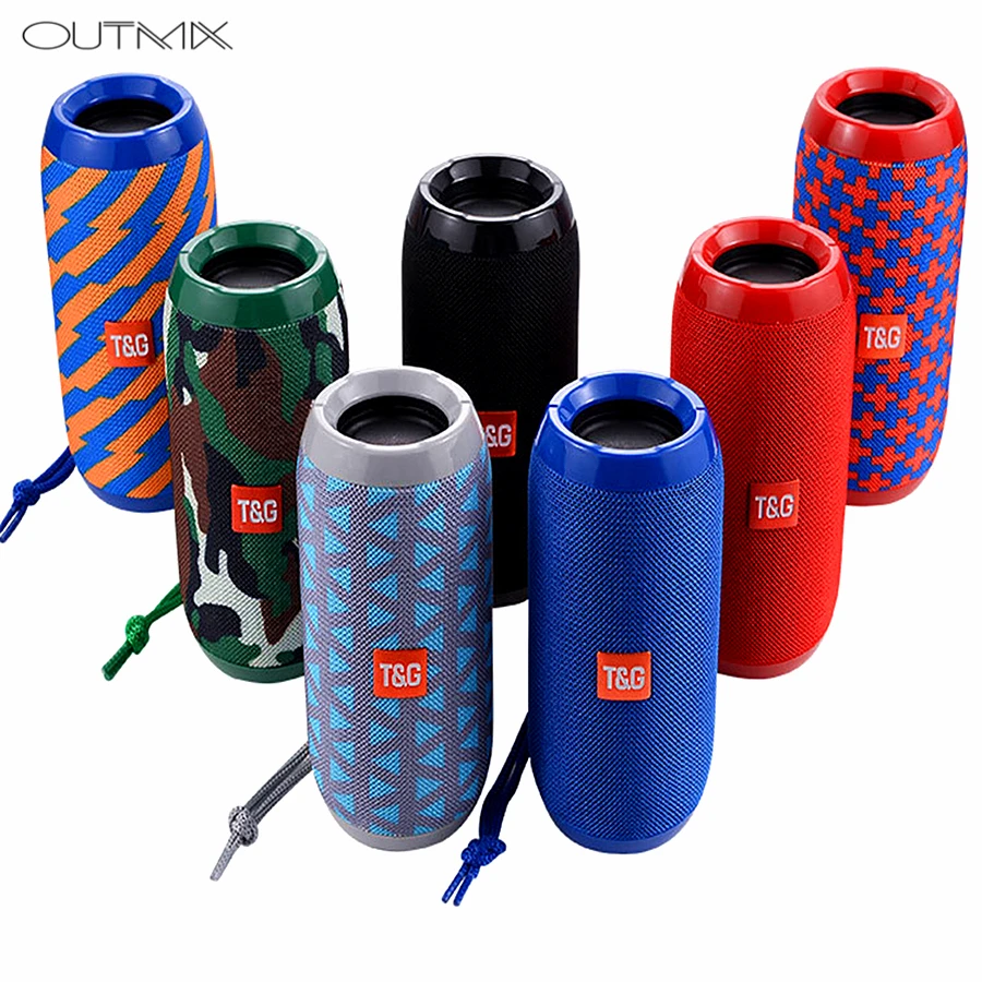 Беспроводная Bluetooth колонка Портативная TG117 звуковая панель для занятий спортом