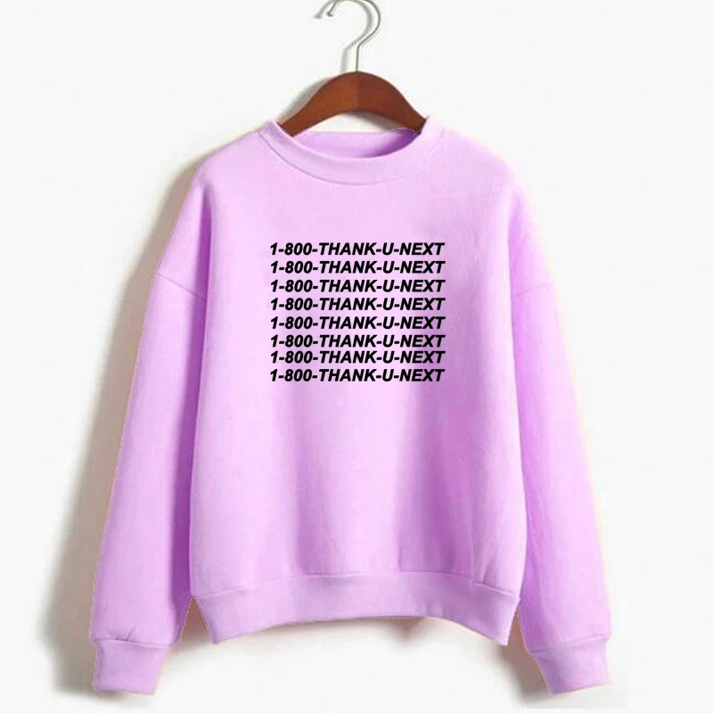 Толстовки Thank U Next толстовка God Is A Woman свитер с круглым вырезом без слез | Женская