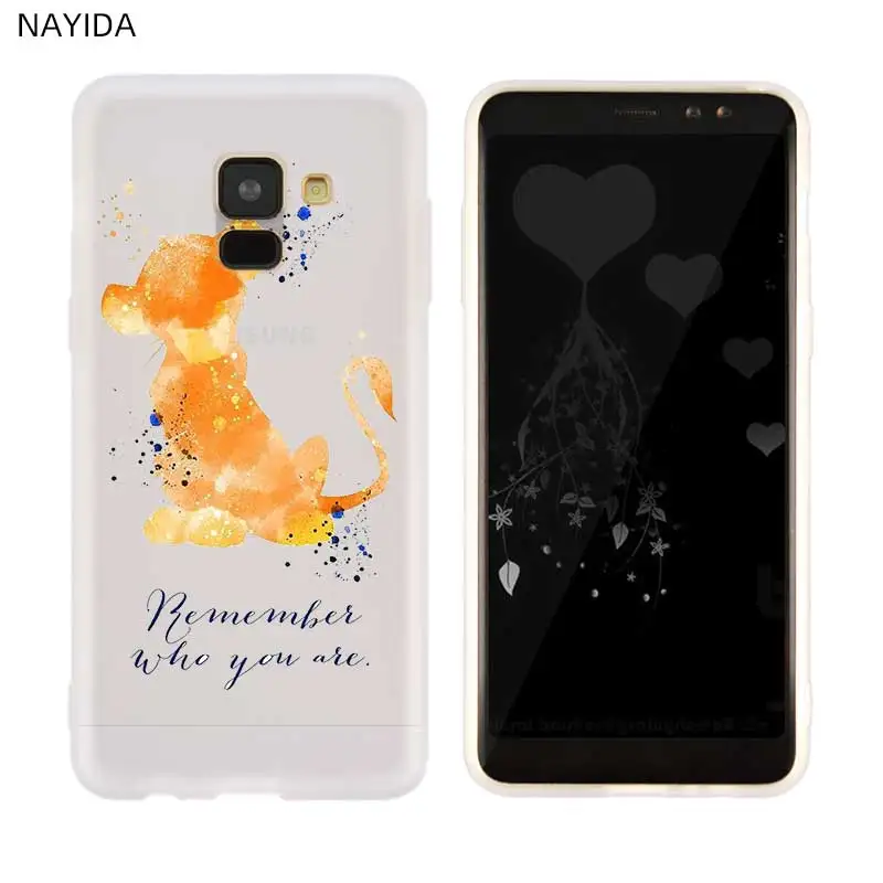 photo is 3D mode 10 Крышка чехол для телефона для samsung Galaxy A10 A30 A40 A50 A60 A70 A80 A90 A6 A8 A9 A7 A5 плюс с героями из мультфильмов; с изображением короля льва - Цвет: photo is 3D mode 10