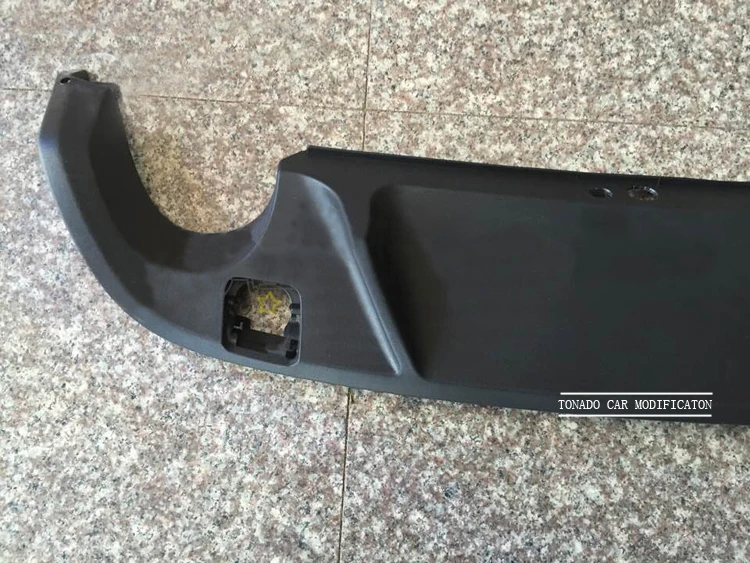 Матовый черный бампер GOLFLIATH ABS для VW Golf VI MK6 GTI 2010 2013|golf gti mk6 black|bumper gtilips lip |
