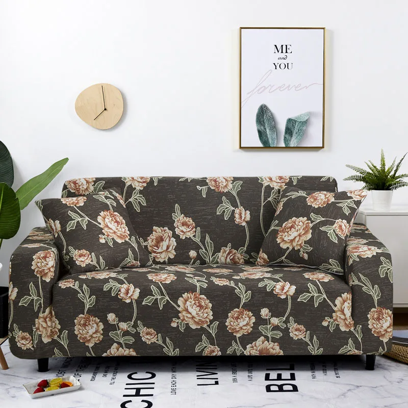 Elastic Sofa Cover Furniture Stretch Covers for living Room Slipcovers Armchairs Couch 1/2/3/4-seater | Дом и сад
