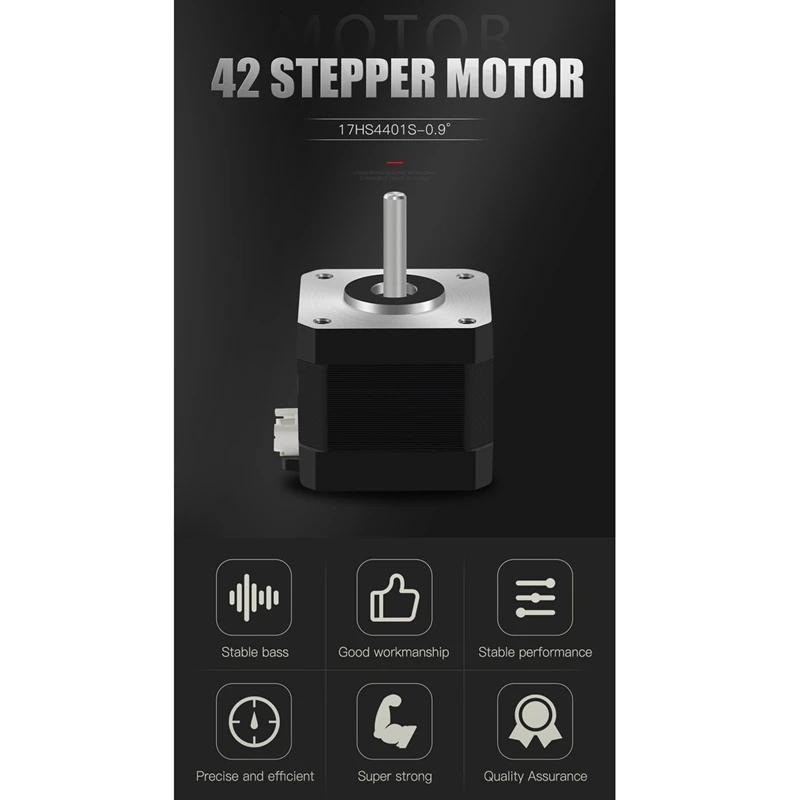 

1 Set Funssor CR-10/Tornado Clone 3D Printer Parts Y Axis Parts & 1 Set Stepper Motor 0.9 Degree 1.3A Nema