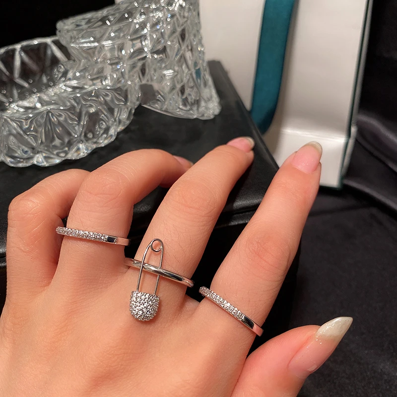 Простой дизайн брошь с застежкой 3 в 1 модное ювелирное изделие Свадебные