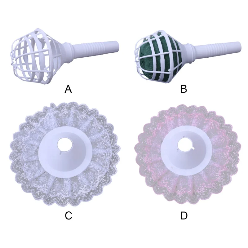 Цветочный держатель сделай сам цветочный пенопластовый для букета свадьбы