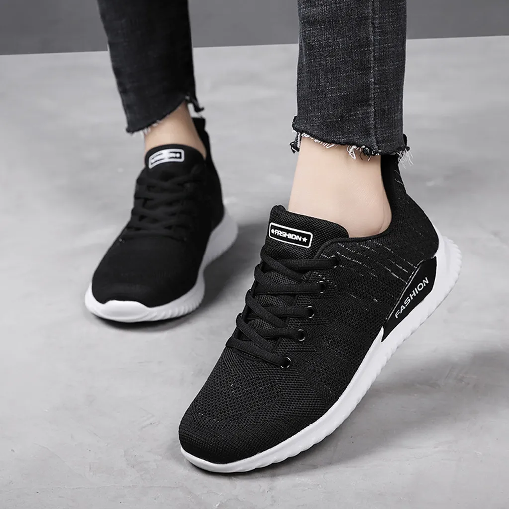 

Tennis Shoes Breathable Sneakers Female Casual Comfortable Jogging Shoes Gym Fitness Tenis Masculino Women Vulcanize Shoes