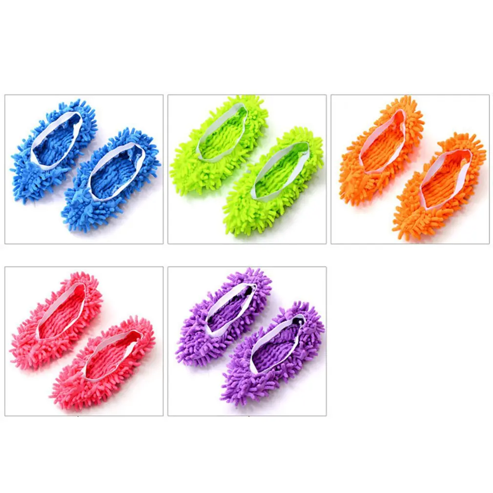 Чехол для мытья пола чехол обуви швабры головной убор из синели| |