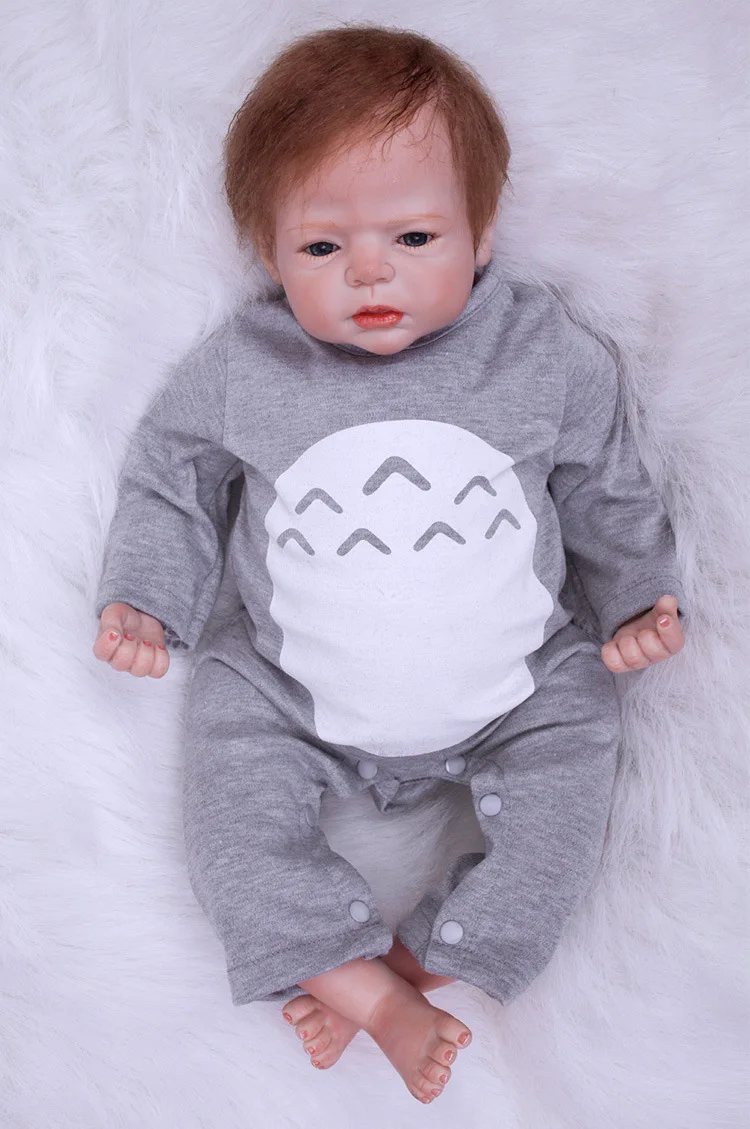 55 см Reborn Baby Doll детские мягкие Rotocast куклы Моделирование детские мягкие красивые куклы игрушки резиновые Reborn игрушки для детей