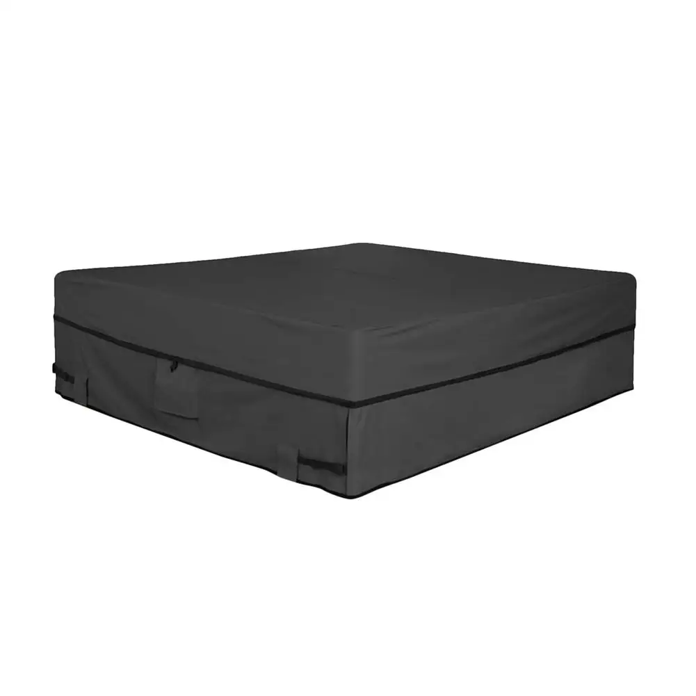 Водонепроницаемый внешний чехол для спа с вентиляционными отверстиями и ручками из прочного полиэстера