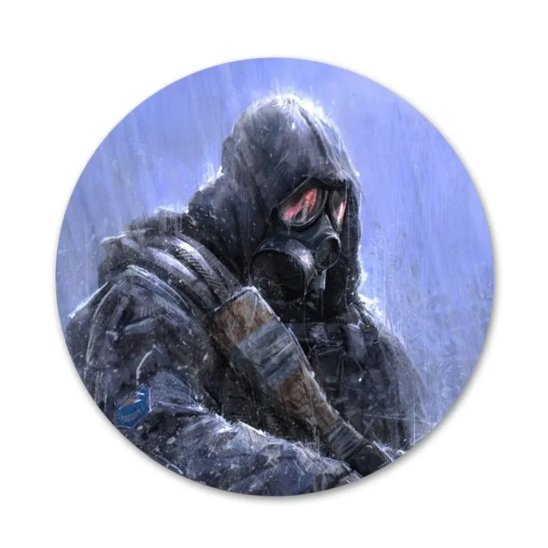

stalker clear sky Icons Pins Badge Decoration Brooches Metal Badges For Backpack Decoration
