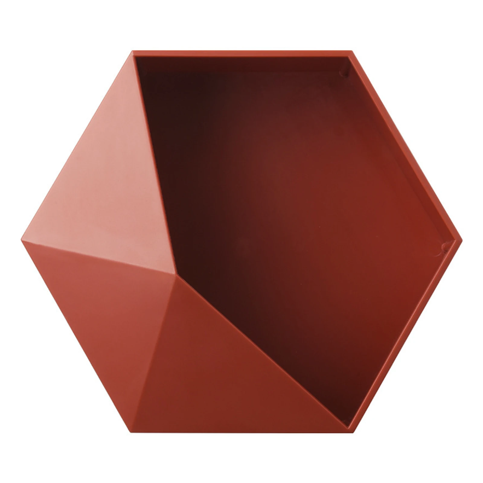 

Wall Hanging Shelf Household Storage Container Geometric Storage Rack Simple Living Room Decoration Storage Box Organizer Box