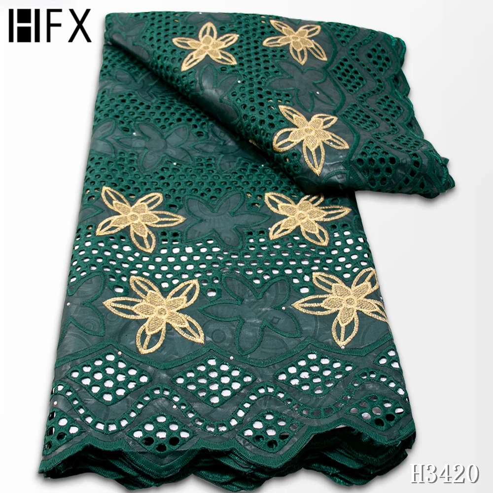 HFX 2021 Новое поступление африканская богатая ткань с камнями бусинами вышивкой