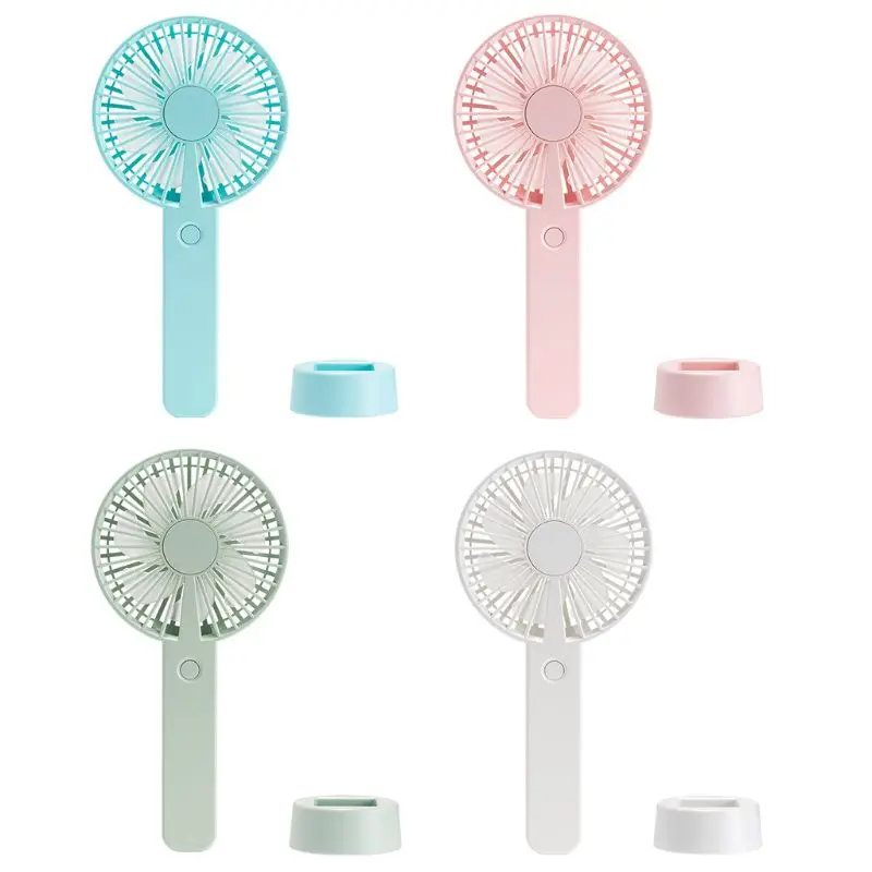 

Mini USB Charge Fan Portable Handheld Air Cooling Fan 3 Speed Adjustable Cooler A0NC