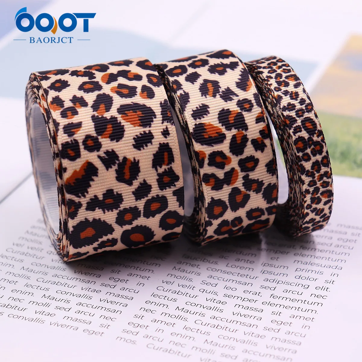 

Leopard Series Printed Grosgrain Ribbons 10Yards M-211120-1 38MM DIY Crafts Hairclip Apparel Accessories And Sewing Decorations
