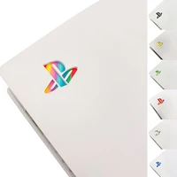 5pcs for ps5 standard disc edition skin sticker decal cover for playstation 5 logo console controller ps5 decal skin sticker
